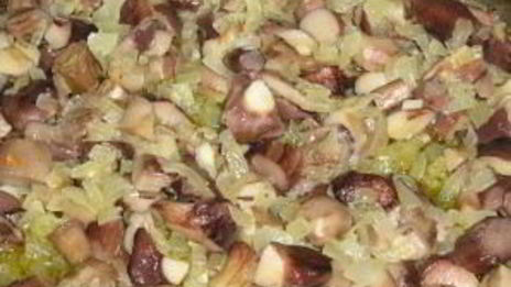 маслята жареные