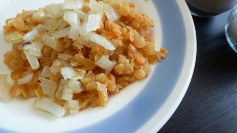 шампиньоны, фаршированные чечевицей