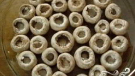 шампиньоны фаршированные в духовке