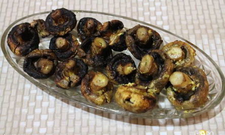 Рецепт шампиньоны на мангале