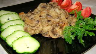 Шампиньоны в мультиварке Поларис