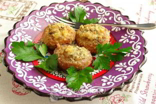 Шампиньоны, запеченные с чесноком и тимьяном