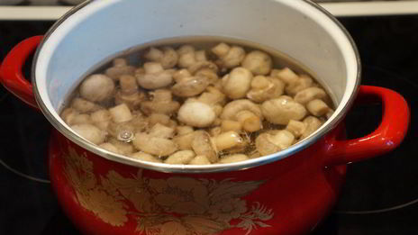 соленые шампиньоны