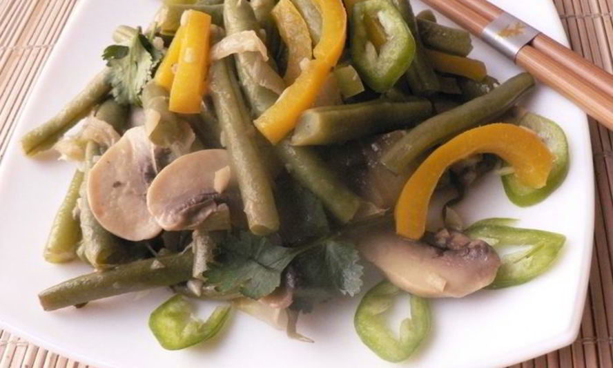 Рецепт тушеные грибы с овощами