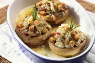 Вкусные грибы с майонезом в духовке