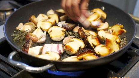 жареные боровики