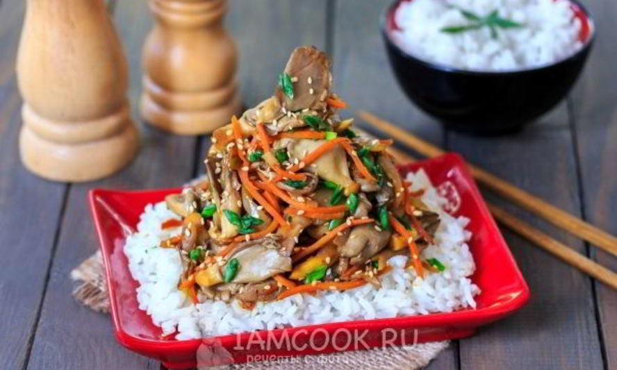 Рецепт жареные вешенки