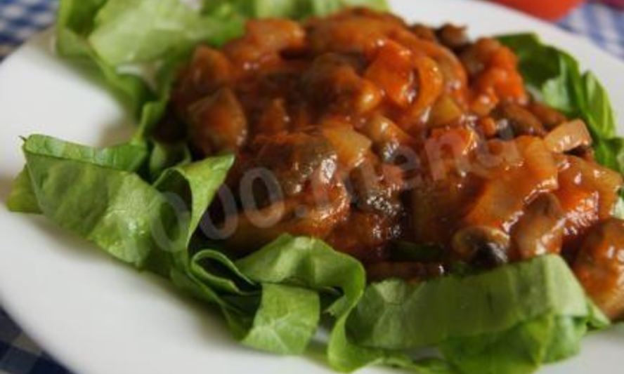 Рецепт грибной гуляш из грибов