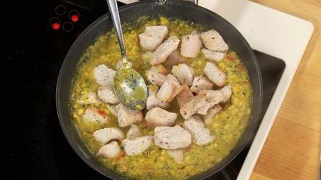 гуляш из индейки в кукурузном соусе