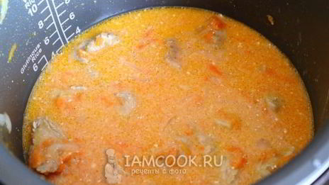 гуляш из индейки в мультиварке