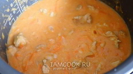 гуляш из индейки в мультиварке