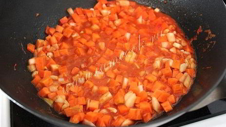 гуляш из картофеля и чечевицы