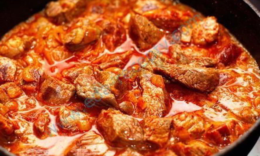 Рецепт гуляш из мяса бобра