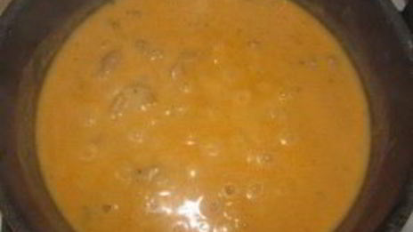 гуляш из свинины с мукой