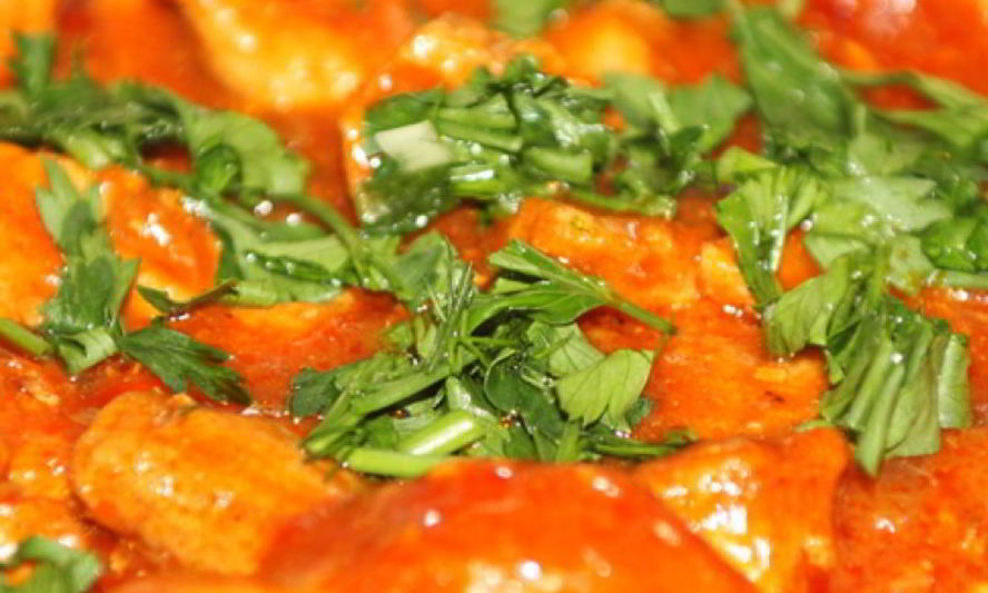 Рецепт гуляш из свинины с подливкой