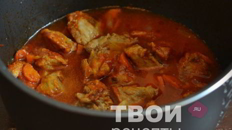 гуляш из свинины в мультиварке