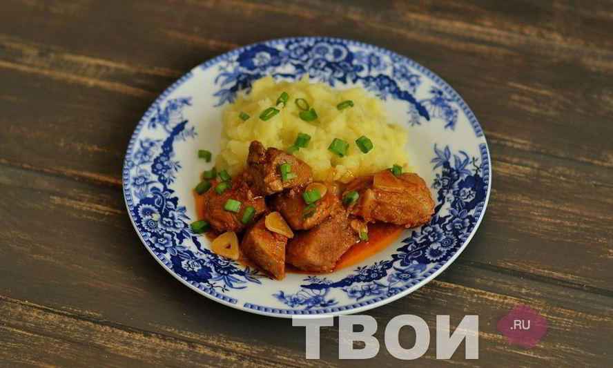 Рецепт гуляш из свинины