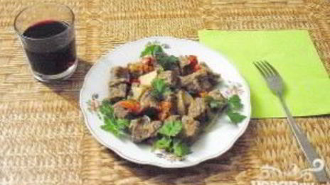 гуляш из телятины на новый год