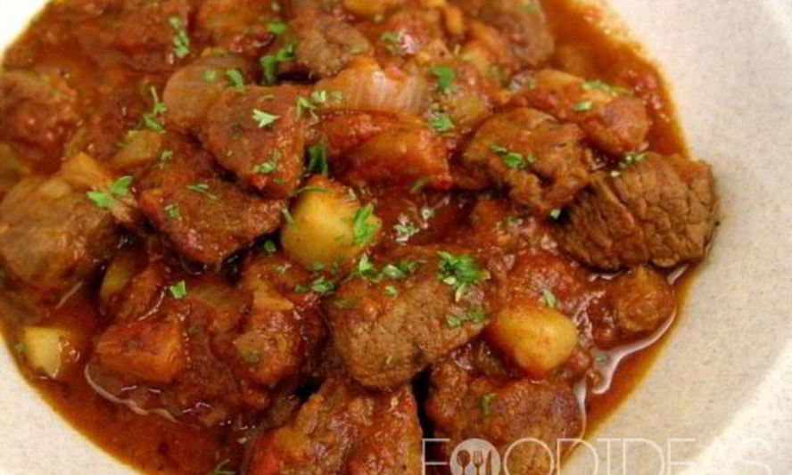 Рецепт гуляш из телятины