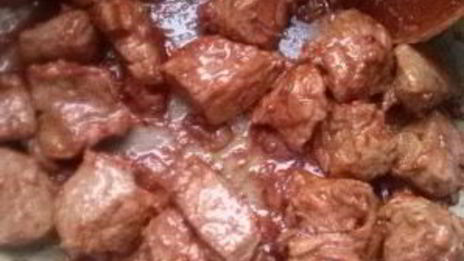 гуляш по-венгерски с клецками