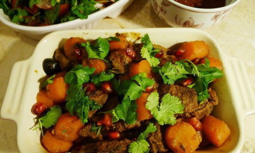 Рецепт гуляш с гранатом