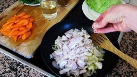 гуляш с капустой