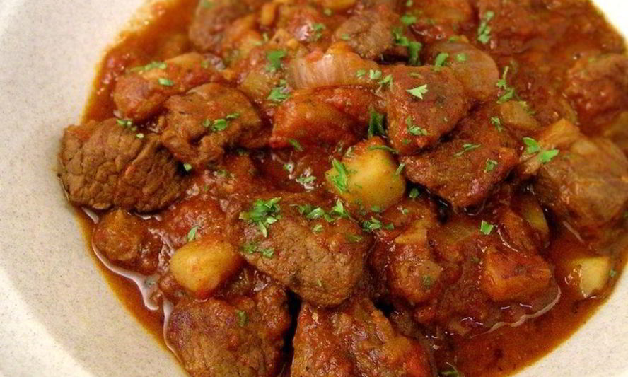 Рецепт гуляш с картошкой
