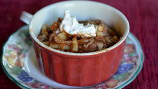 Гуляш с пастой