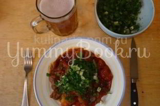 Гуляш в казане