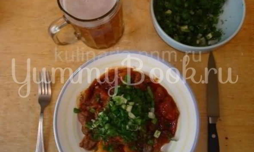 Рецепт гуляш в казане