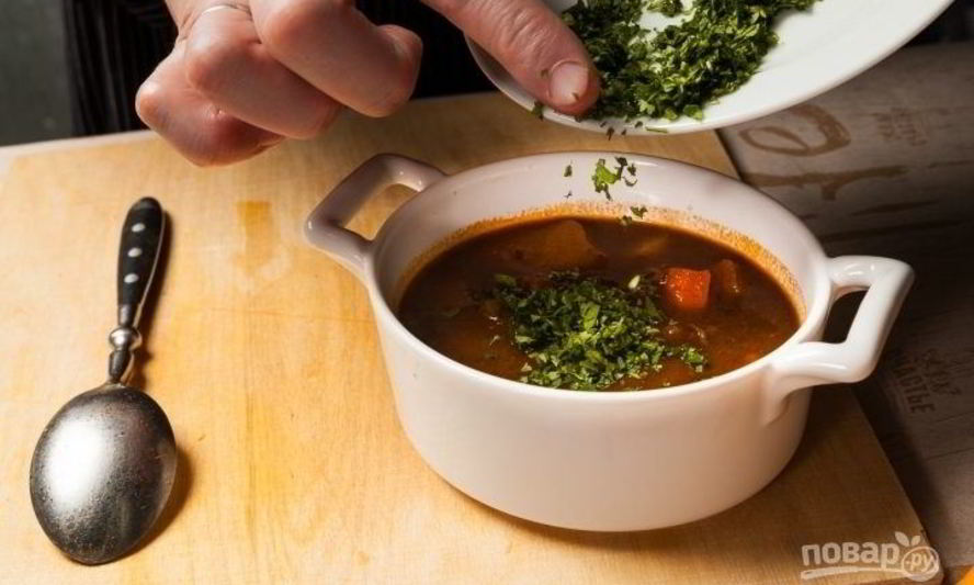 Рецепт гуляш венгерский из говядины