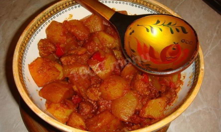 Рецепт мясной гуляш