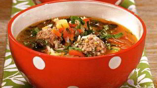 Суп-гуляш из фарша