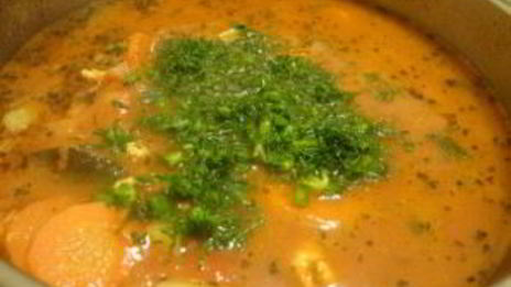 суп-гуляш из фарша