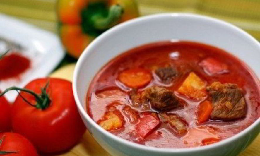 Рецепт суп-гуляш из говядины с картофелем по-закарпатски