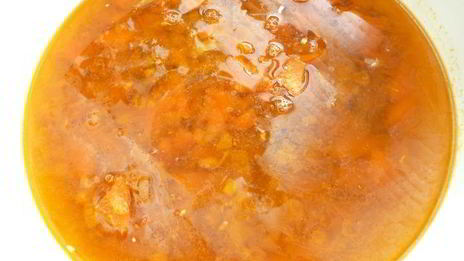 суп-гуляш с сырными клецками