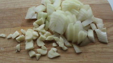 тальятелле с гуляшом из индейки