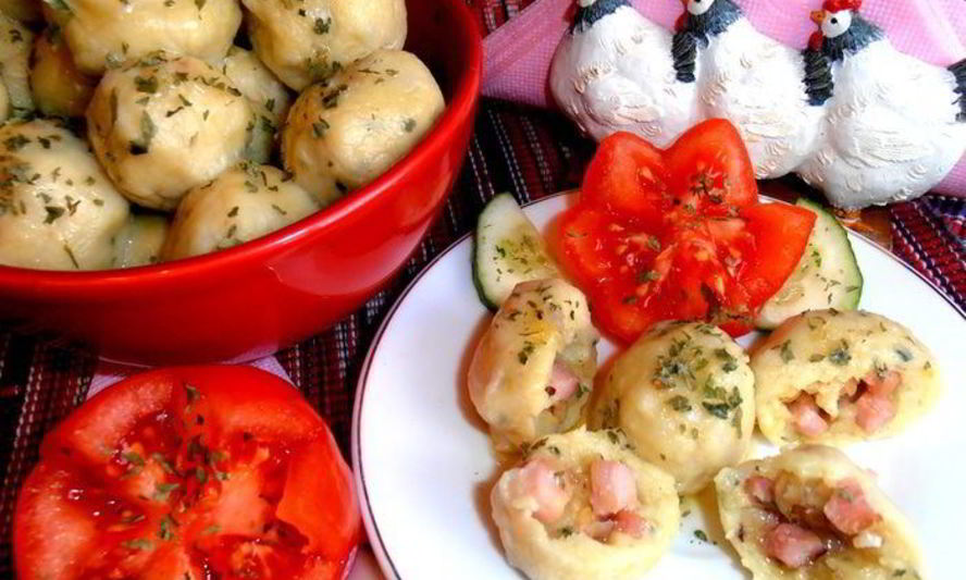 Рецепт и снова клецки