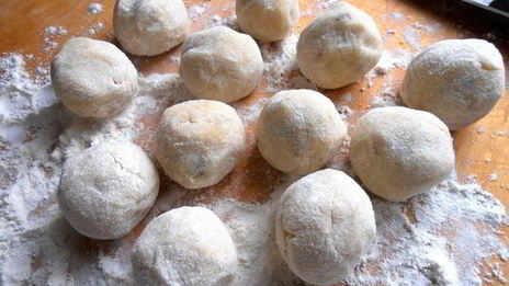 и снова клецки