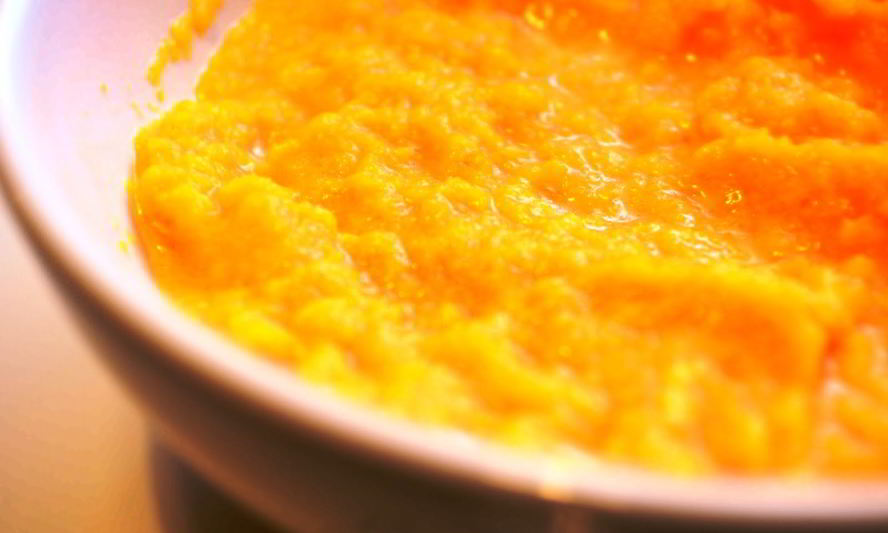 Рецепт картофельно-морковное пюре