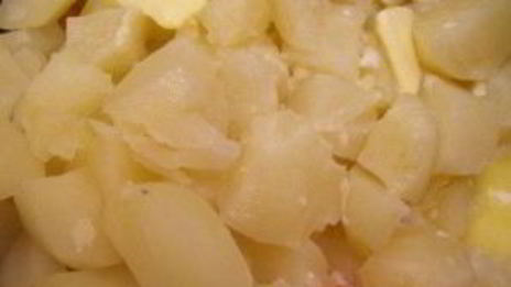 картофельно-морковное пюре