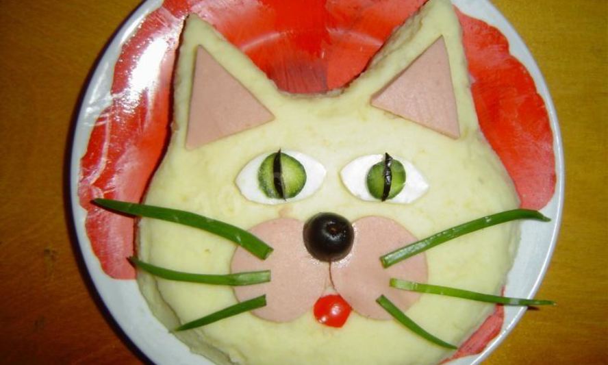 Рецепт картофельное пюре кот