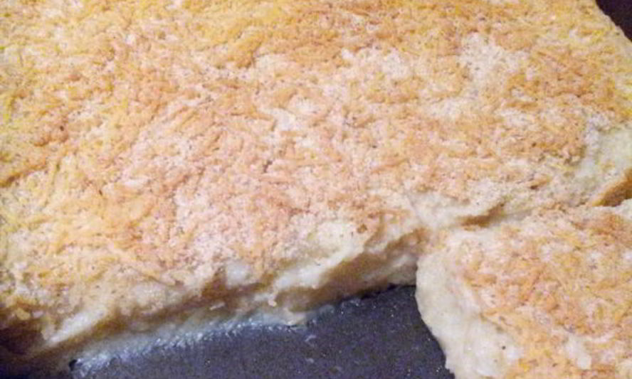 Рецепт картофельное пюре с чесноком и сыром в духовке