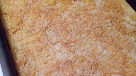 картофельное пюре с чесноком и сыром в духовке