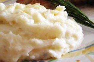 Картофельное пюре с чесноком