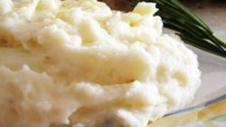 Картофельное пюре с чесноком