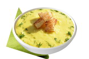 Картофельное пюре с кабачком