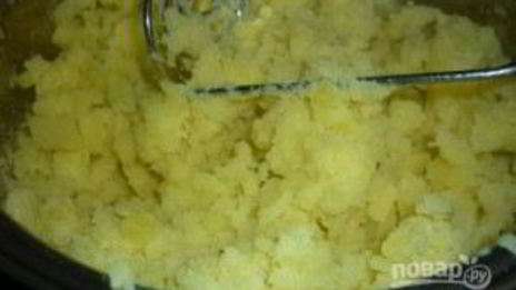 картофельное пюре с маслом