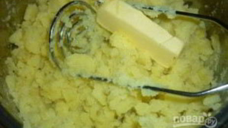 картофельное пюре с маслом