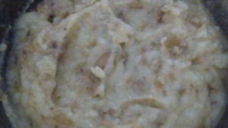 картофельное пюре с тушенкой